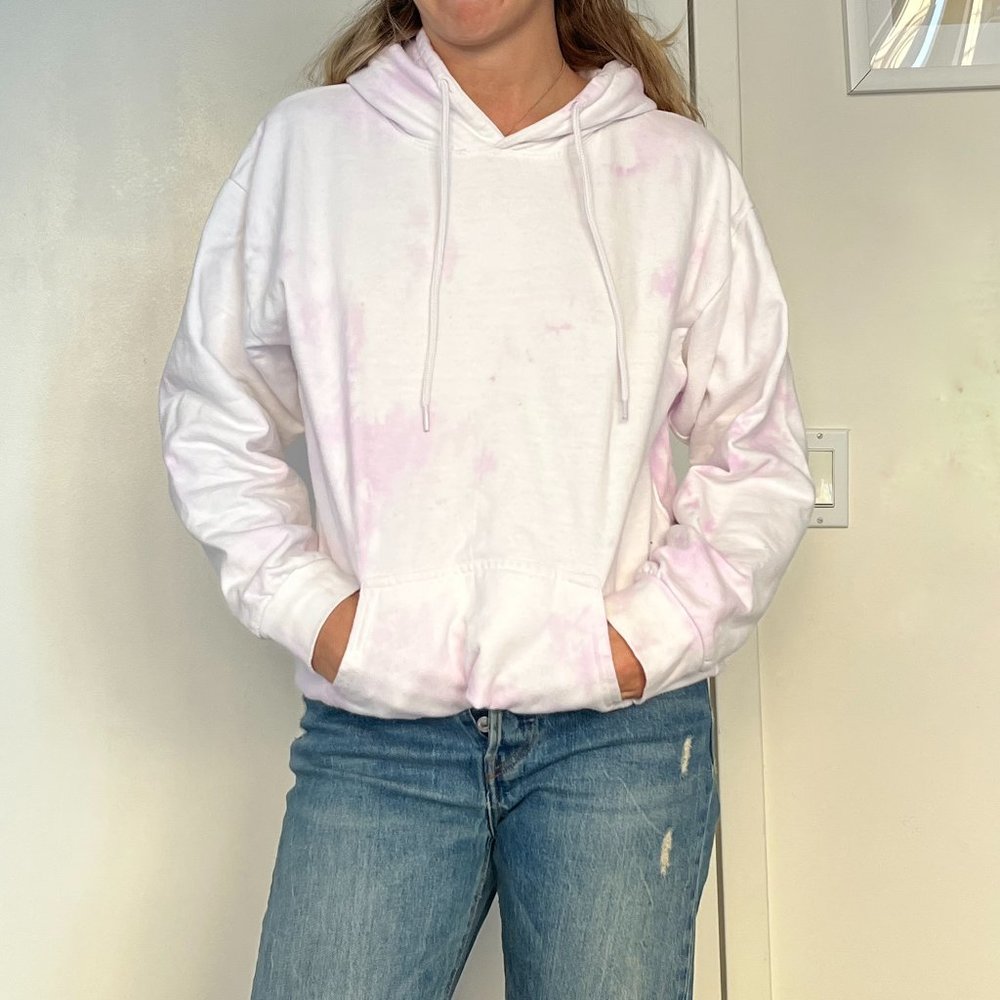 Pink Tie Dye Hoodie